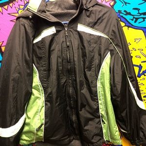 Reversible winter coat